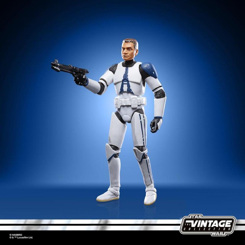 Star Wars The Vintage Collection Clone Trooper (501st Legion) Toy, 3.75-Inch-Scale Star Wars: The Clone Wars Figure, 4 and Up product image 1