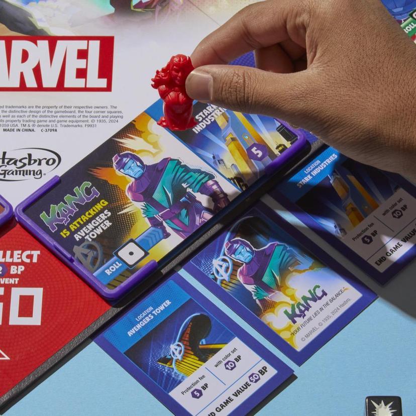 Monopoly Flip Edition: Marvel Board Game for 2 to 4 Players, Ages 8+ product image 1