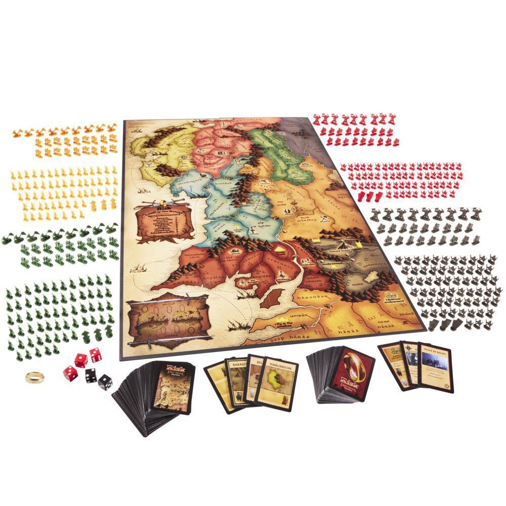 Risk: The Lord of the Rings Trilogy Edition, Strategy Board Game for Ages 10 and Up, for 2-4 Players product thumbnail 1