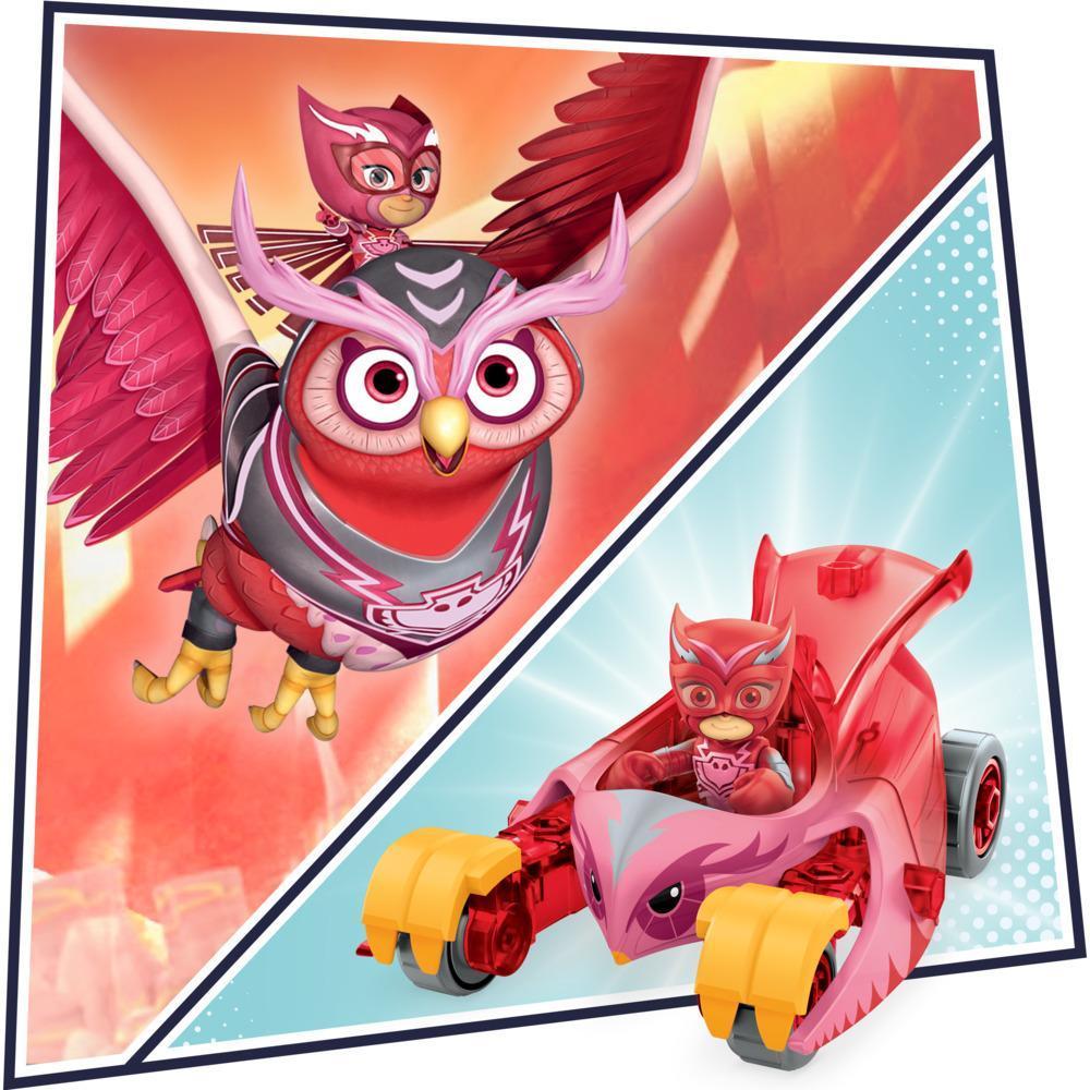 PJ Masks Animal Power Owl Glider Preschool Toy, Owlette Car with Owlette Action Figure for Kids Ages 3 and Up product thumbnail 1