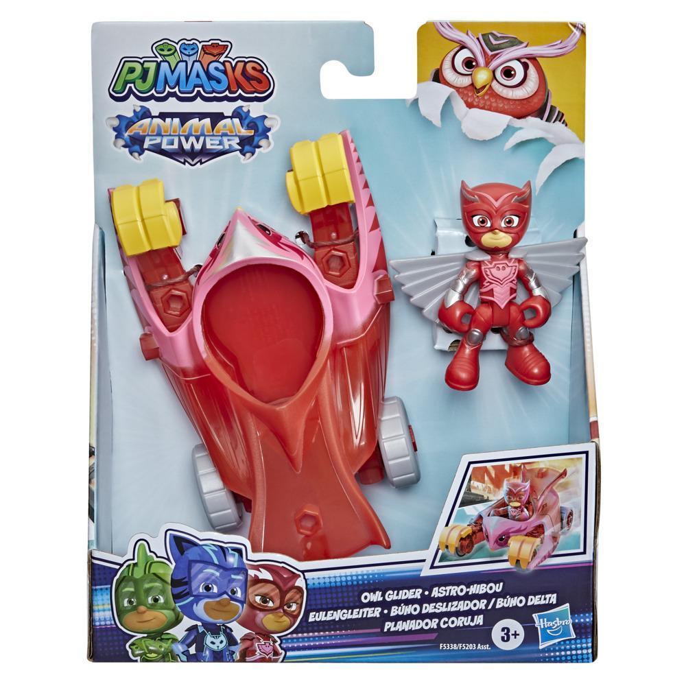 PJ Masks Animal Power Owl Glider Preschool Toy, Owlette Car with Owlette Action Figure for Kids Ages 3 and Up product thumbnail 1