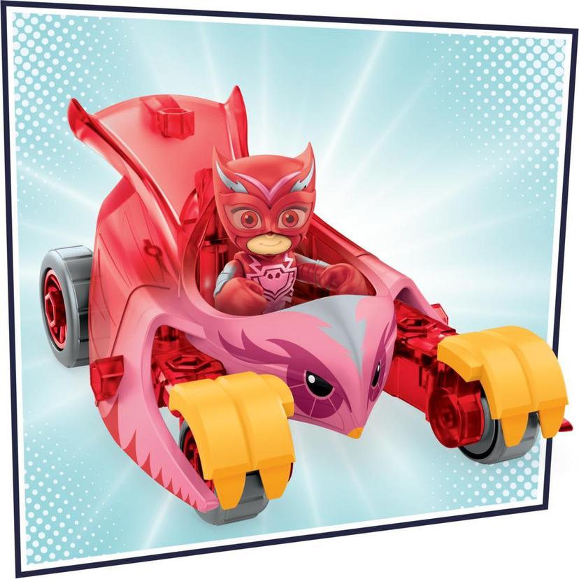 PJ Masks Animal Power Owl Glider Preschool Toy, Owlette Car with Owlette Action Figure for Kids Ages 3 and Up product image 1