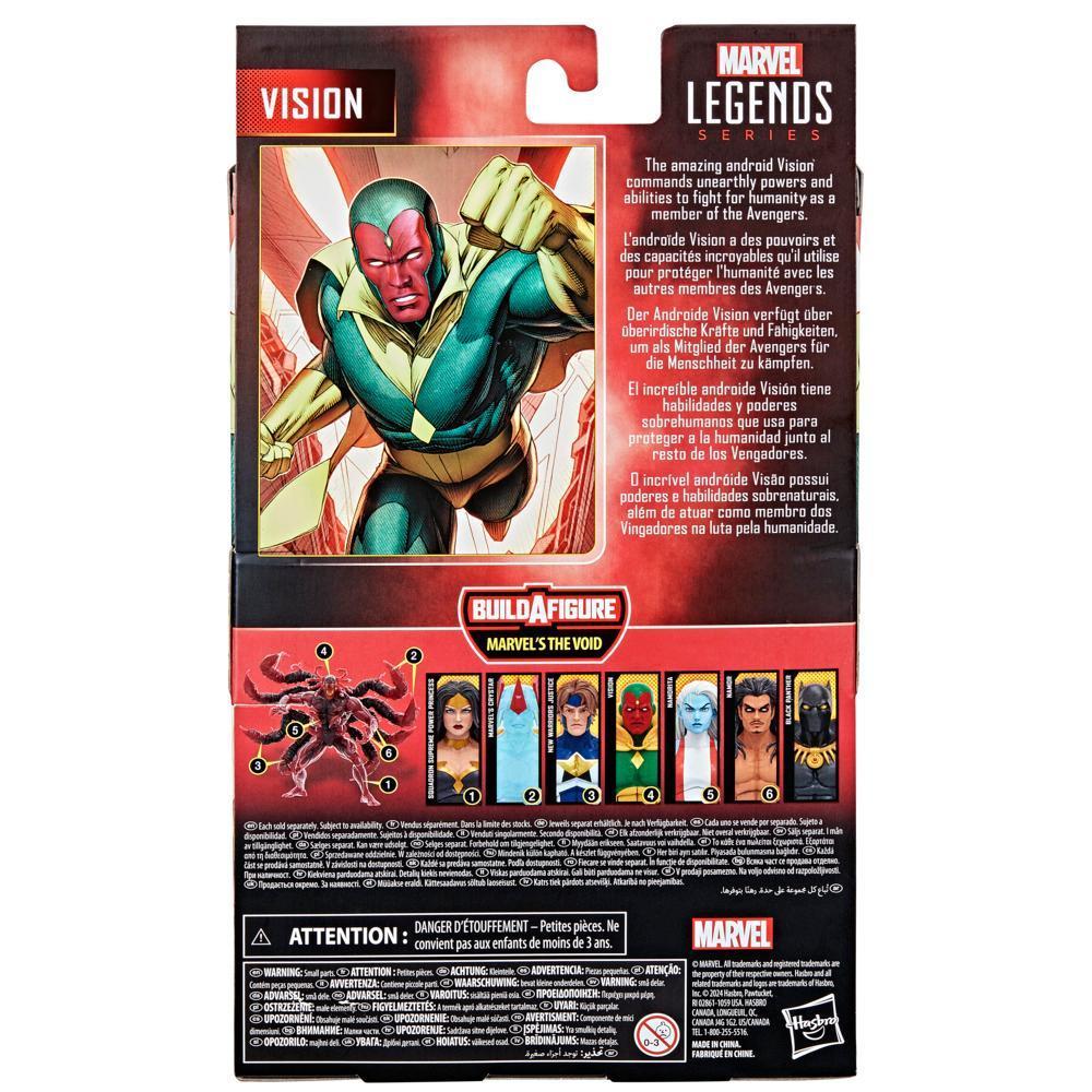 Marvel Legends Series Vision, 6" Comics Collectible Action Figure product thumbnail 1