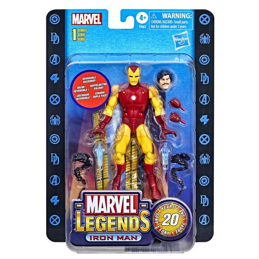 Marvel Legends 20th Anniversary Series 1 Iron Man 6-inch Action Figure Collectible Toy product image 1