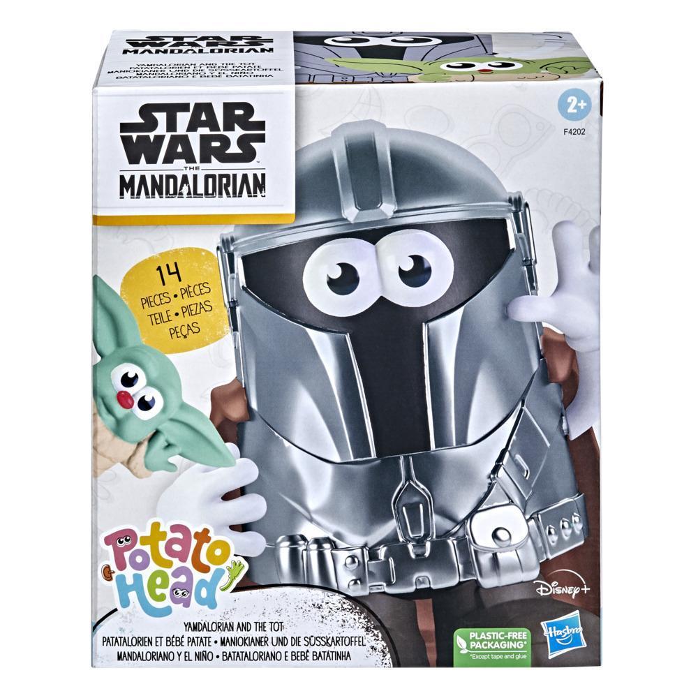 Potato Head The Yamdalorian and the Tot, Potato Head Toy for Kids Ages 2 and Up, Star Wars-Inspired Toy product thumbnail 1