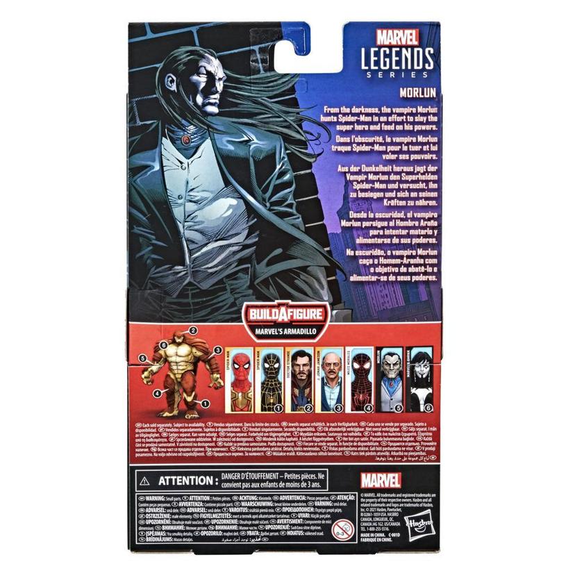 Marvel Legends Series Morlun 6-inch Collectible Action Figure Toy, 4 Accessories and 2 Build-A-Figure Part(s) product image 1