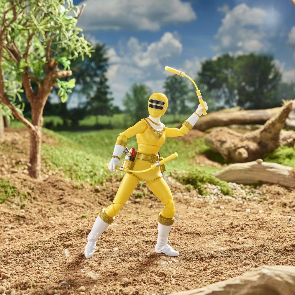 Power Rangers Lightning Collection Zeo Yellow Ranger 6-Inch Premium Collectible Action Figure Toy with Accessories product thumbnail 1