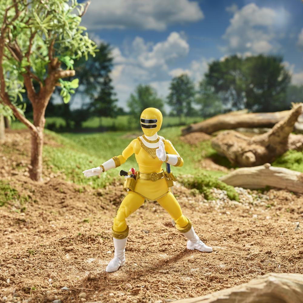 Power Rangers Lightning Collection Zeo Yellow Ranger 6-Inch Premium Collectible Action Figure Toy with Accessories product thumbnail 1