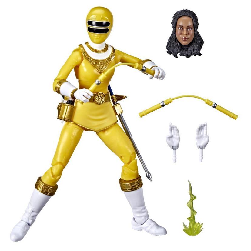 Power Rangers Lightning Collection Zeo Yellow Ranger 6-Inch Premium Collectible Action Figure Toy with Accessories product image 1