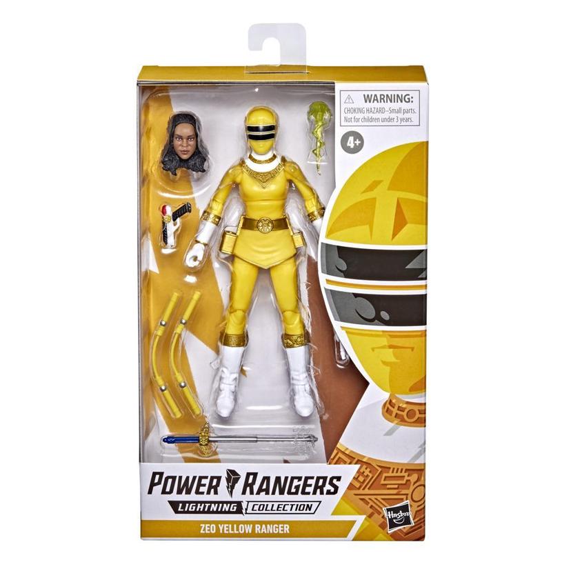 Power Rangers Lightning Collection Zeo Yellow Ranger 6-Inch Premium Collectible Action Figure Toy with Accessories product image 1