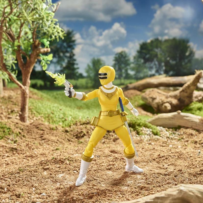 Power Rangers Lightning Collection Zeo Yellow Ranger 6-Inch Premium Collectible Action Figure Toy with Accessories product image 1