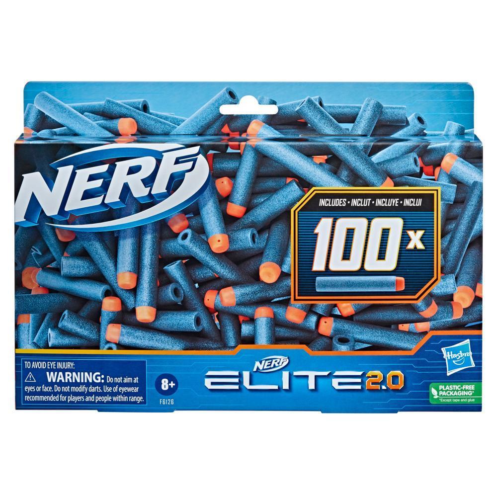 Nerf Elite 2.0 100-Dart Refill Pack For Nerf Blasters That Use Nerf Elite Darts, Includes 100 Nerf Elite Darts product thumbnail 1