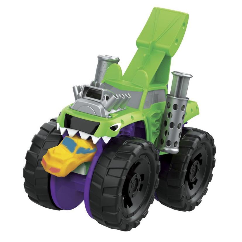 Play-Doh Wheels Chompin' Monster Truck Toy with Car Accessory and 4 Colors product image 1