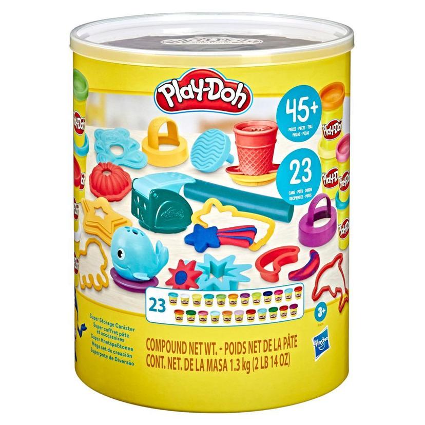 Play-Doh Super Storage Canister with 48 Tools and 23 Cans product image 1