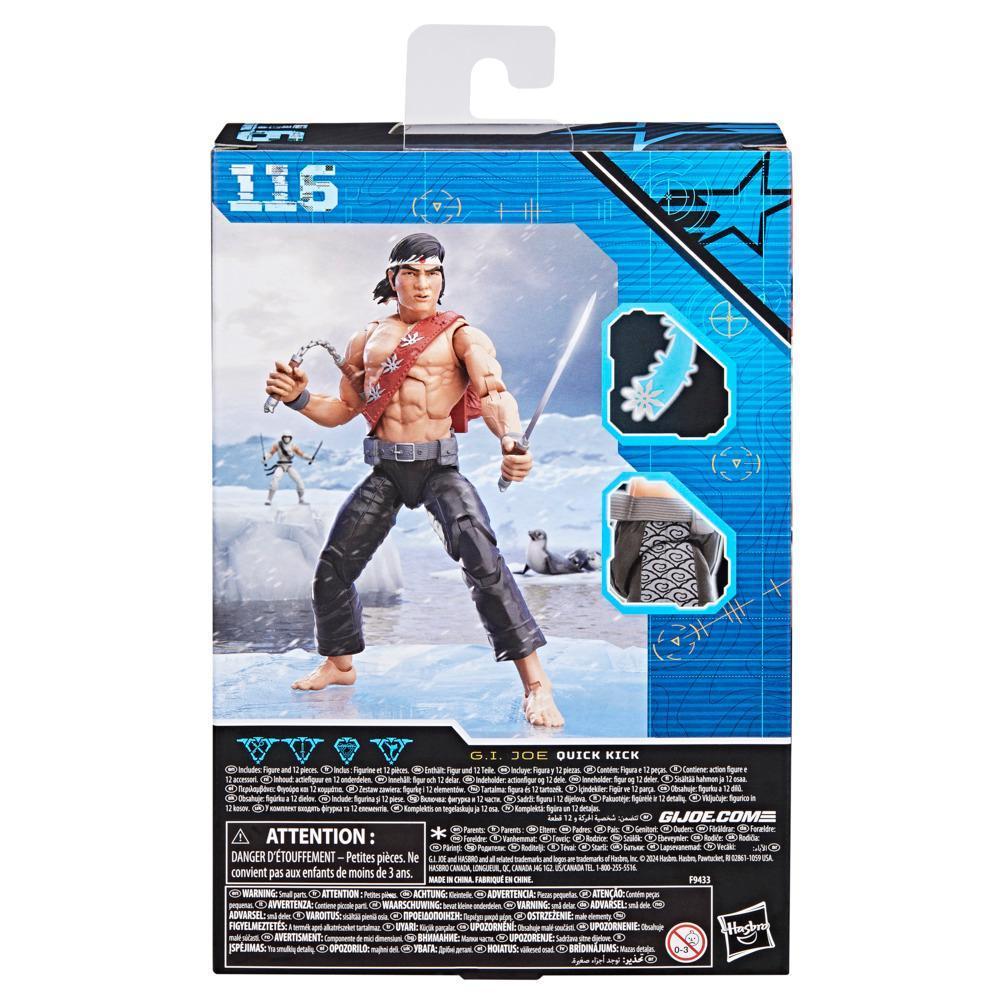 G.I. Joe Classified Series #116, Quick Kick, 6” Action Figure product thumbnail 1