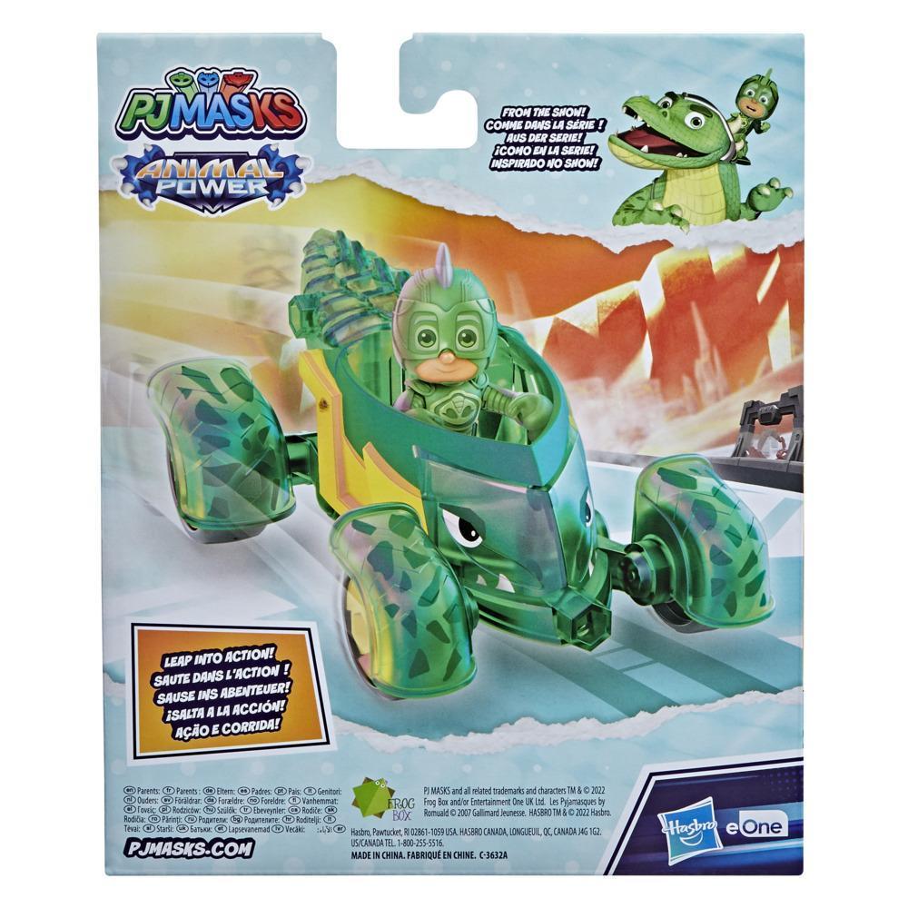 PJ Masks Animal Power Gekko-Mobile Preschool Toy, Gekko Car with Gekko Action Figure for Kids Ages 3 and Up product thumbnail 1