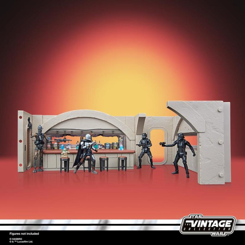 Star Wars The Vintage Collection Star Wars: The Mandalorian Nevarro Cantina Playset, Imperial Death Trooper (Nevarro) product image 1