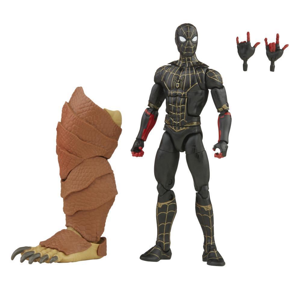 Marvel Legends Series Black & Gold Suit Spider-Man 6-inch Collectible Action Figure Toy, 2 Accessories and 1 Build-A-Figure Part(s) product thumbnail 1