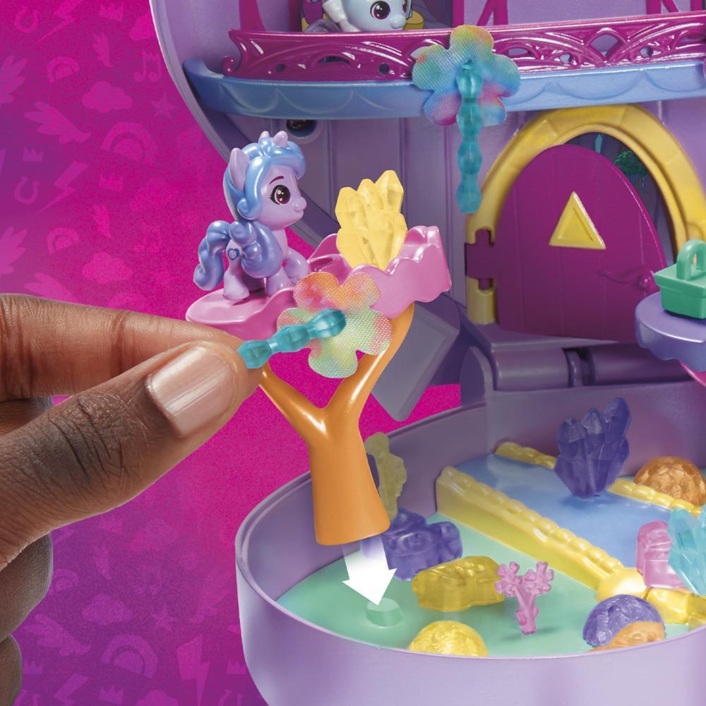 My Little Pony Mini World Magic Compact Creation Bridlewood Forest Toy - Portable Playset and Izzy Moonbow, Kids Age 5+ product thumbnail 1