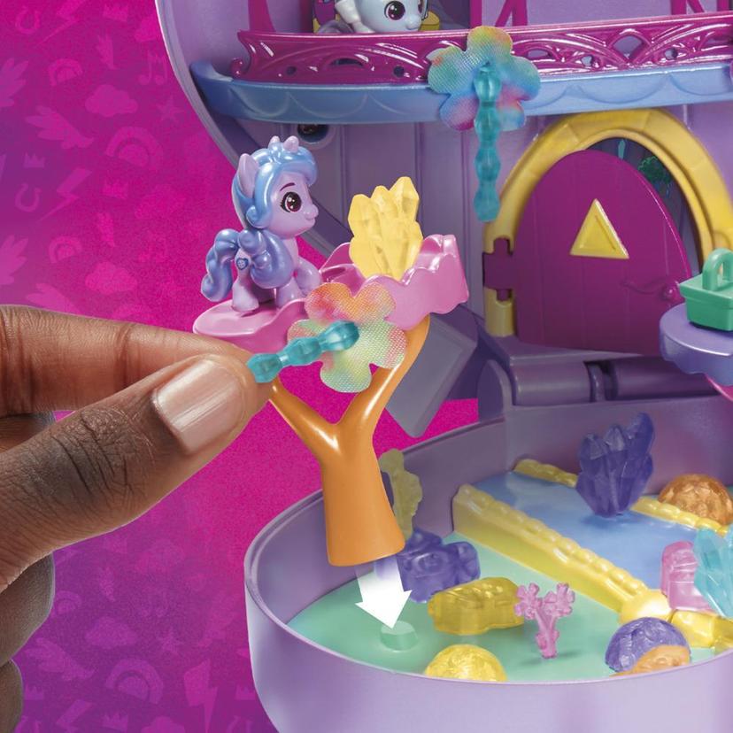 My Little Pony Mini World Magic Compact Creation Bridlewood Forest Toy - Portable Playset and Izzy Moonbow, Kids Age 5+ product image 1