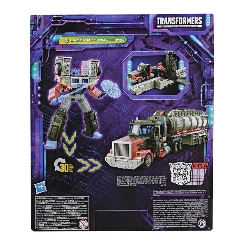 Transformers Toys Generations Legacy Series Leader G2 Universe Laser Optimus Prime Action Figure - 8 and Up, 7-inch product image 1