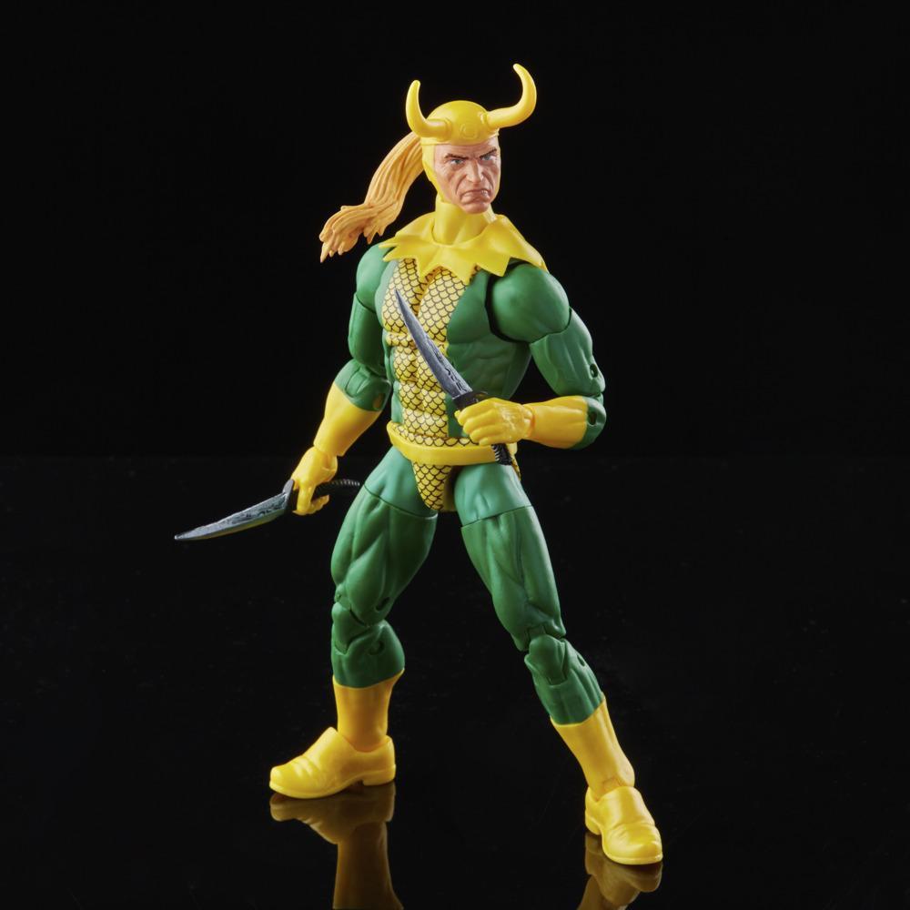 Marvel Legends Series Loki 6-inch Retro Action Figure Toy, 3 Accessories product thumbnail 1