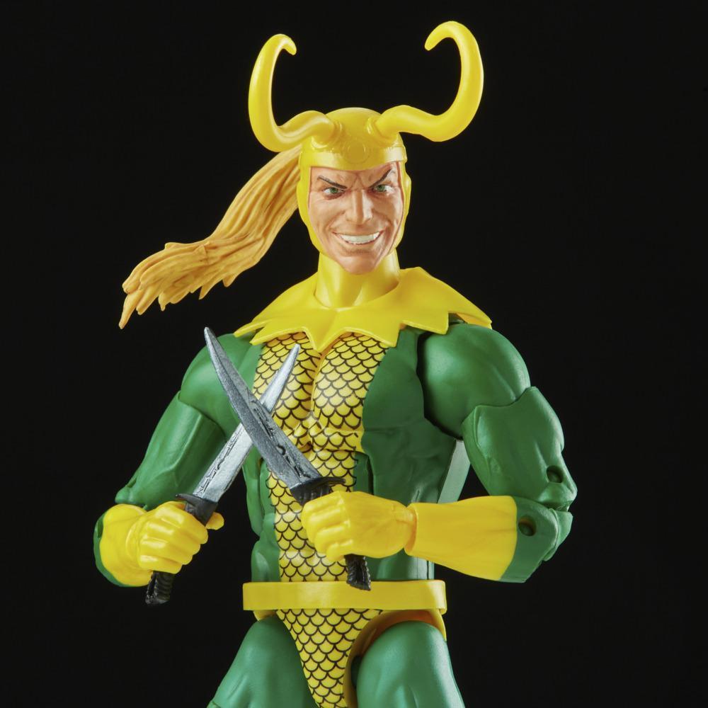 Marvel Legends Series Loki 6-inch Retro Action Figure Toy, 3 Accessories product thumbnail 1