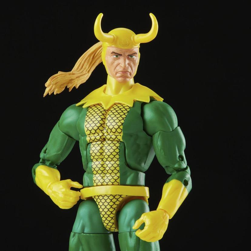 Marvel Legends Series Loki 6-inch Retro Action Figure Toy, 3 Accessories product image 1