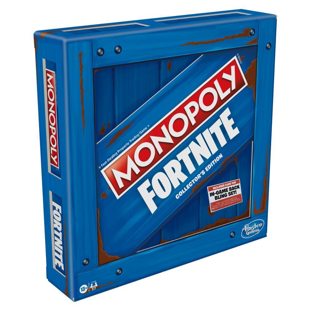 Monopoly: Fortnite Collector's Edition Board Game Inspired by Fortnite Video Game, Board Game for Teens and Adults product thumbnail 1