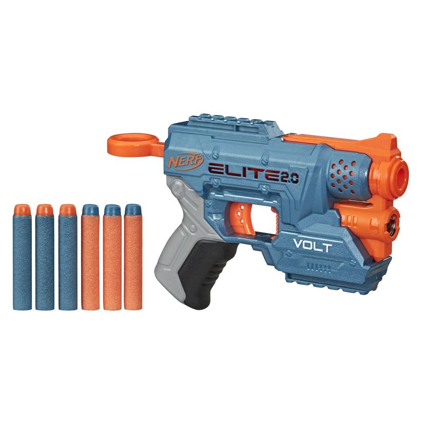 Nerf Elite 2.0 Volt SD-1 Blaster -- 6 Official Nerf Darts, Light Beam Targeting, 2-Dart Storage, 2 Tactical Rails product image 1