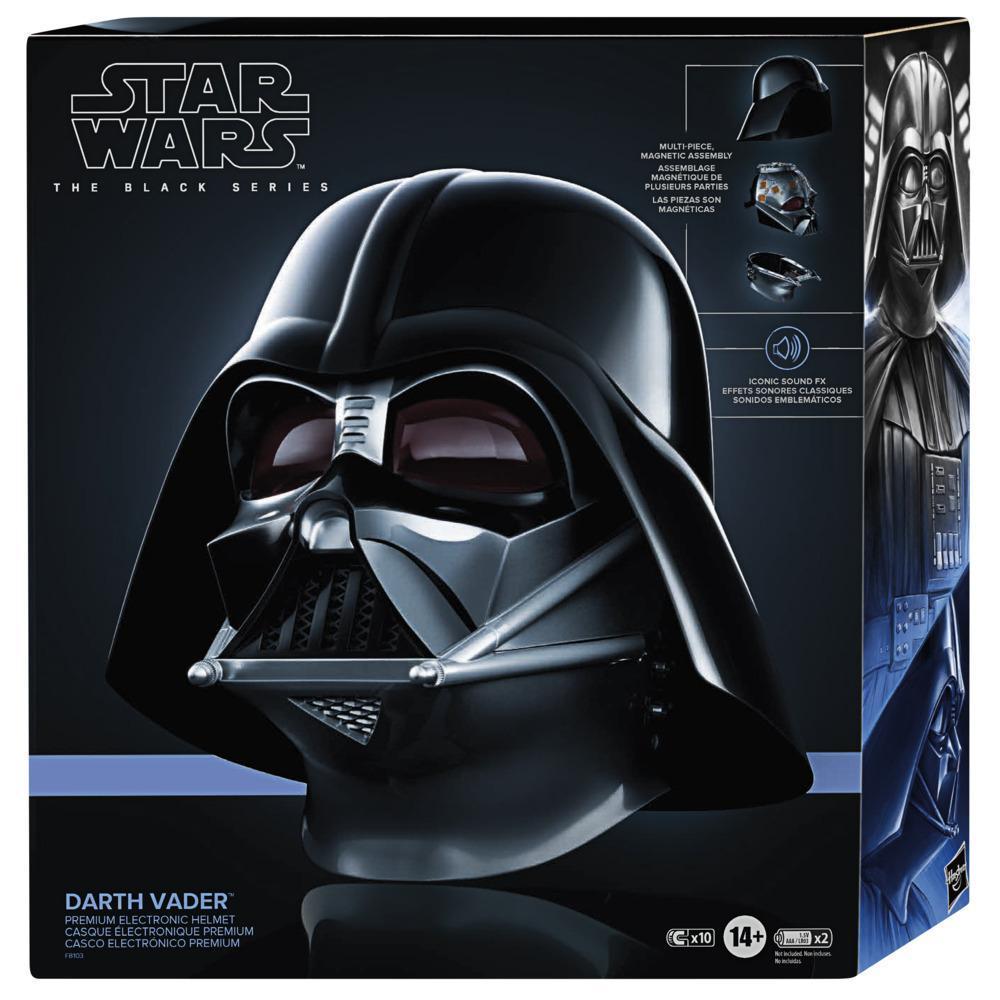 Star Wars The Black Series Darth Vader Premium Electronic Helmet Star War: Obi-Wan Kenobi Collectible Toy Ages 14 and Up product thumbnail 1