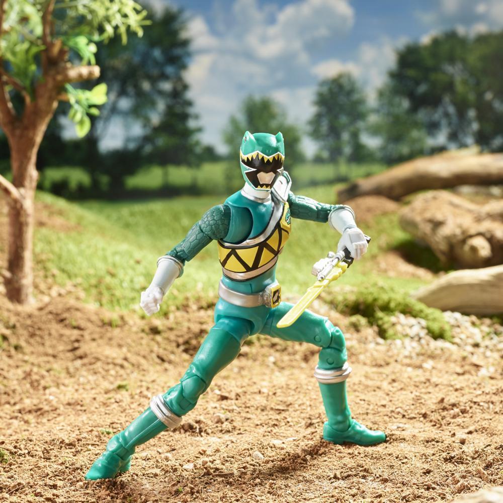 Power Rangers Lightning Collection Dino Charge Green Ranger 6-Inch Premium Collectible Action Figure Toy, Accessories product thumbnail 1