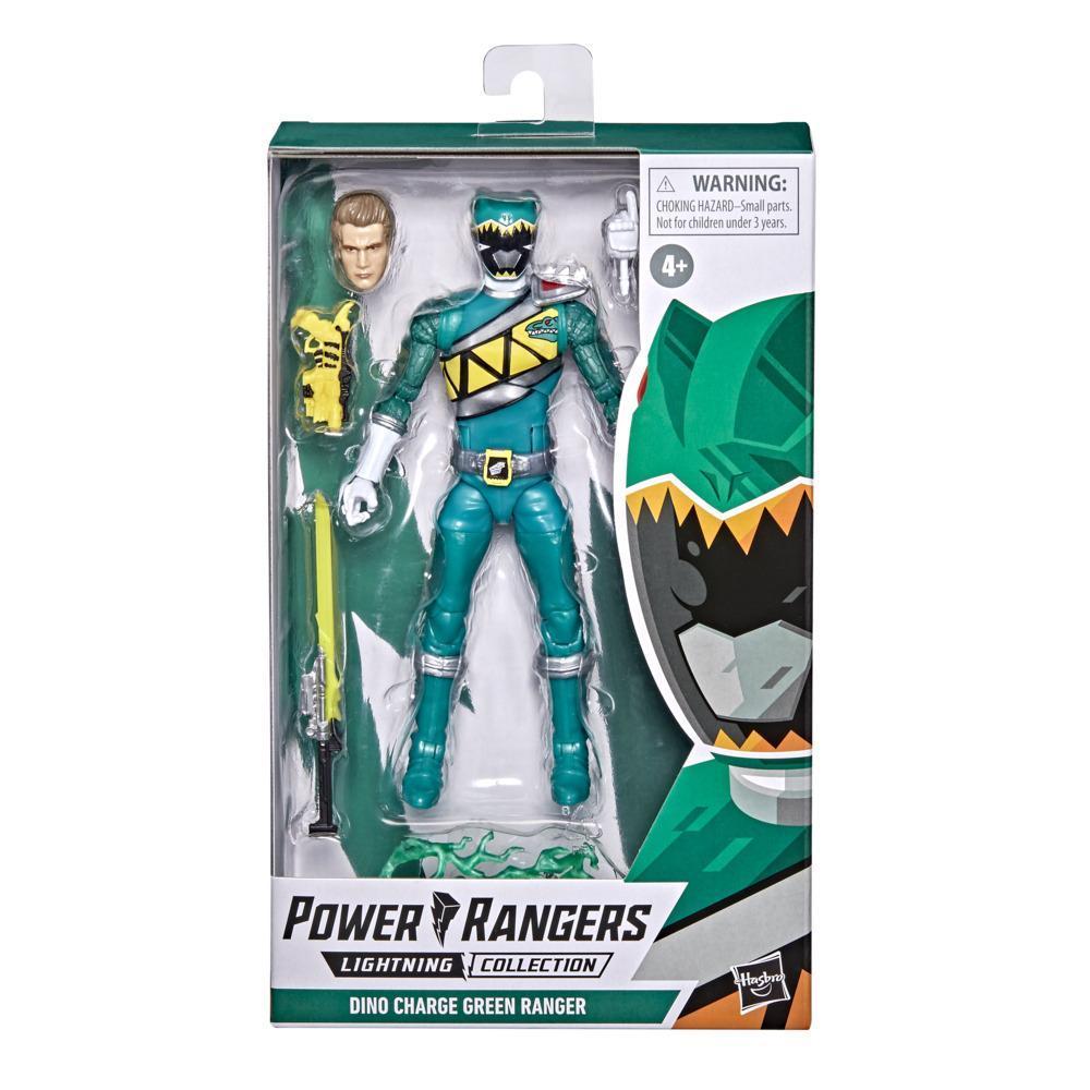 Power Rangers Lightning Collection Dino Charge Green Ranger 6-Inch Premium Collectible Action Figure Toy, Accessories product thumbnail 1