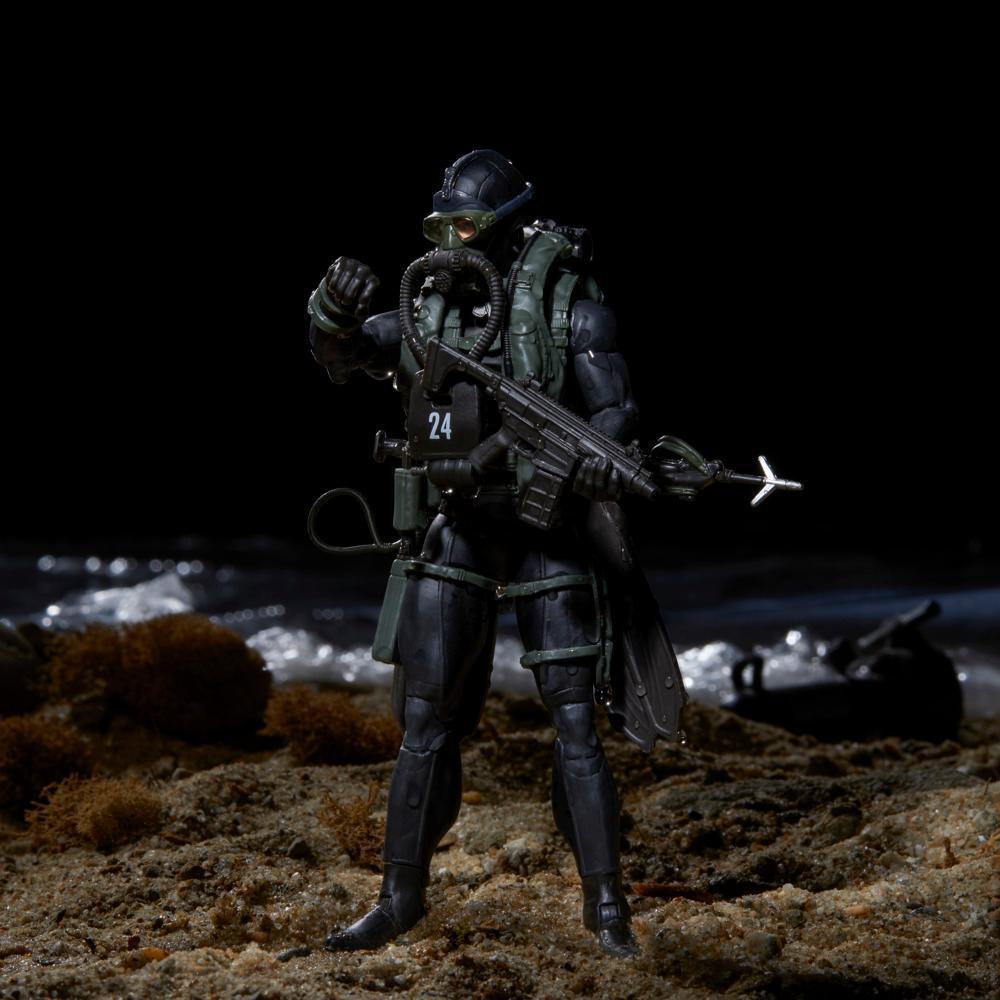 G.I. Joe Classified Series 60th Anniversary Action Sailor - Recon Diver, 6” Action Figure product thumbnail 1