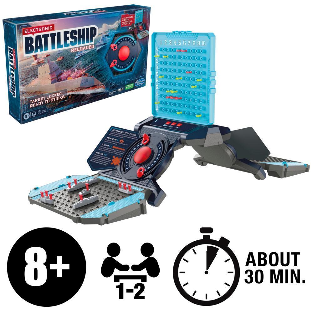 Electronic Battleship Board Game for Families and Kids, Strategy Naval Combat Game, Family Gifts, Family Games, Games for Kids product thumbnail 1