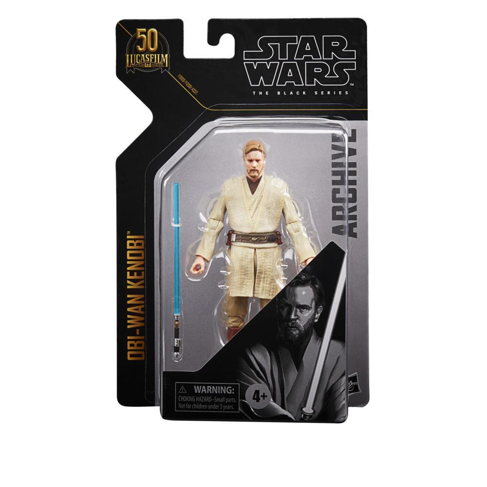 Star Wars The Black Series Archive Obi-Wan Kenobi Star Wars: Revenge of the Sith Lucasfilm 50th Anniversary Toy product thumbnail 1