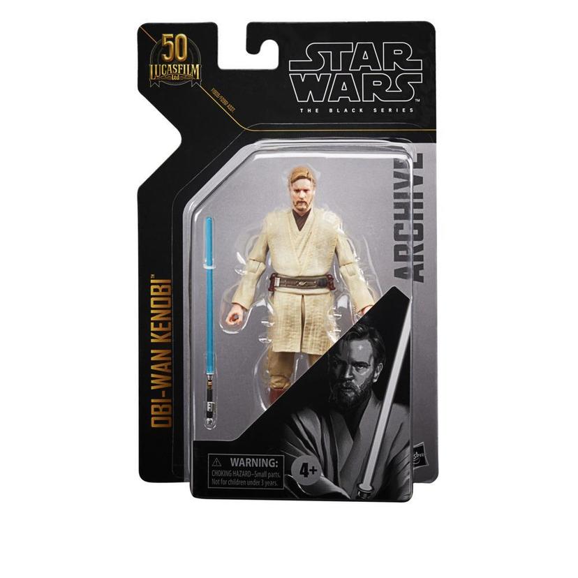 Star Wars The Black Series Archive Obi-Wan Kenobi Star Wars: Revenge of the Sith Lucasfilm 50th Anniversary Toy product image 1