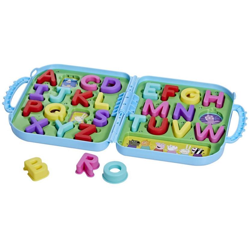 Peppa Pig Peppa’s Alphabet Case, Preschool Toys, Alphabet Puzzles product image 1