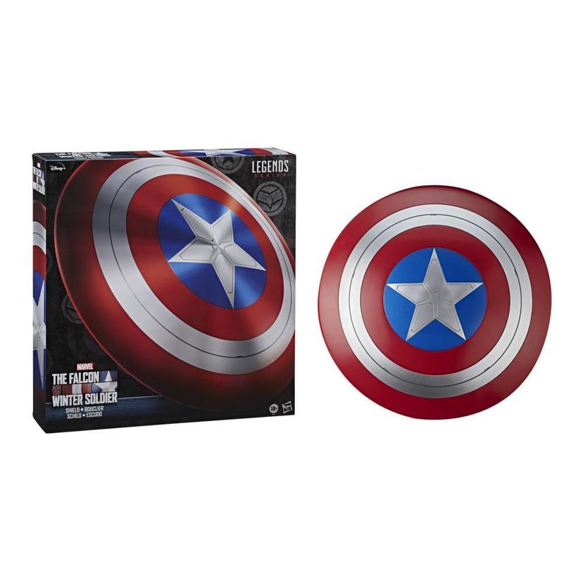 Hasbro Marvel Legends Series Falcon and Winter Soldier Captain America Premium Role Play Shield for Ages 18 and Up product image 1