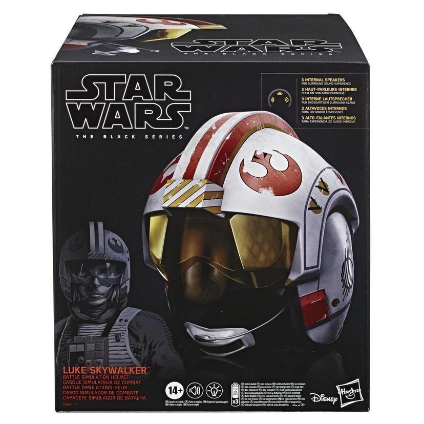 Star Wars The Black Series Luke Skywalker Battle Simulation Helmet Premium Electronic Replica product image 1