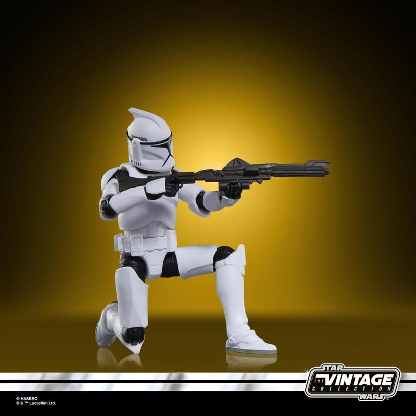 Star Wars The Vintage Collection Phase I Clone Trooper, Star Wars: Attack of the Clones Action Figure (3.75”) product image 1