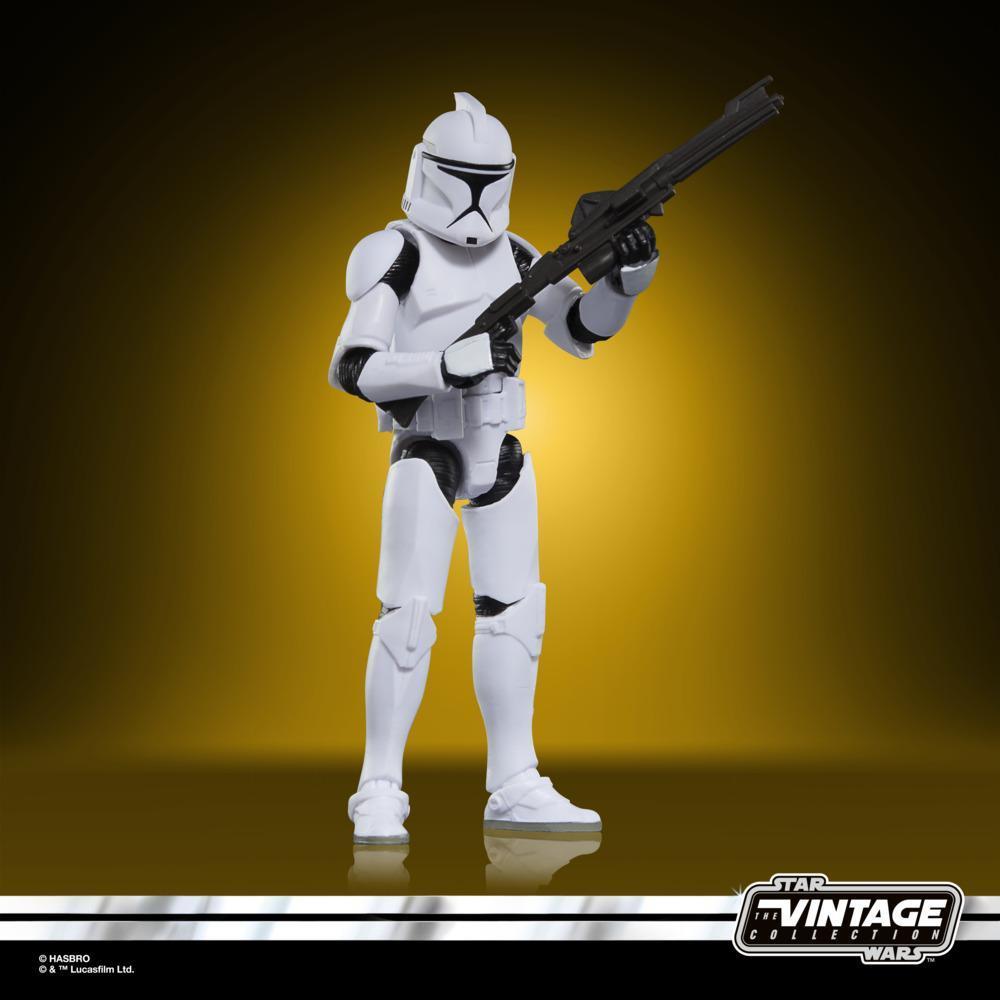 Star Wars The Vintage Collection Phase I Clone Trooper, Star Wars: Attack of the Clones Action Figure (3.75”) product thumbnail 1