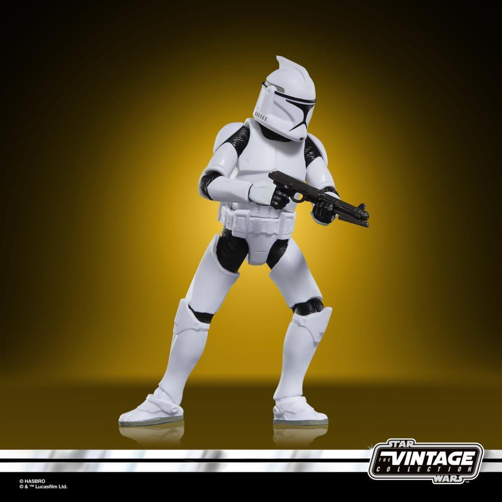 Star Wars The Vintage Collection Phase I Clone Trooper, Star Wars: Attack of the Clones Action Figure (3.75”) product thumbnail 1