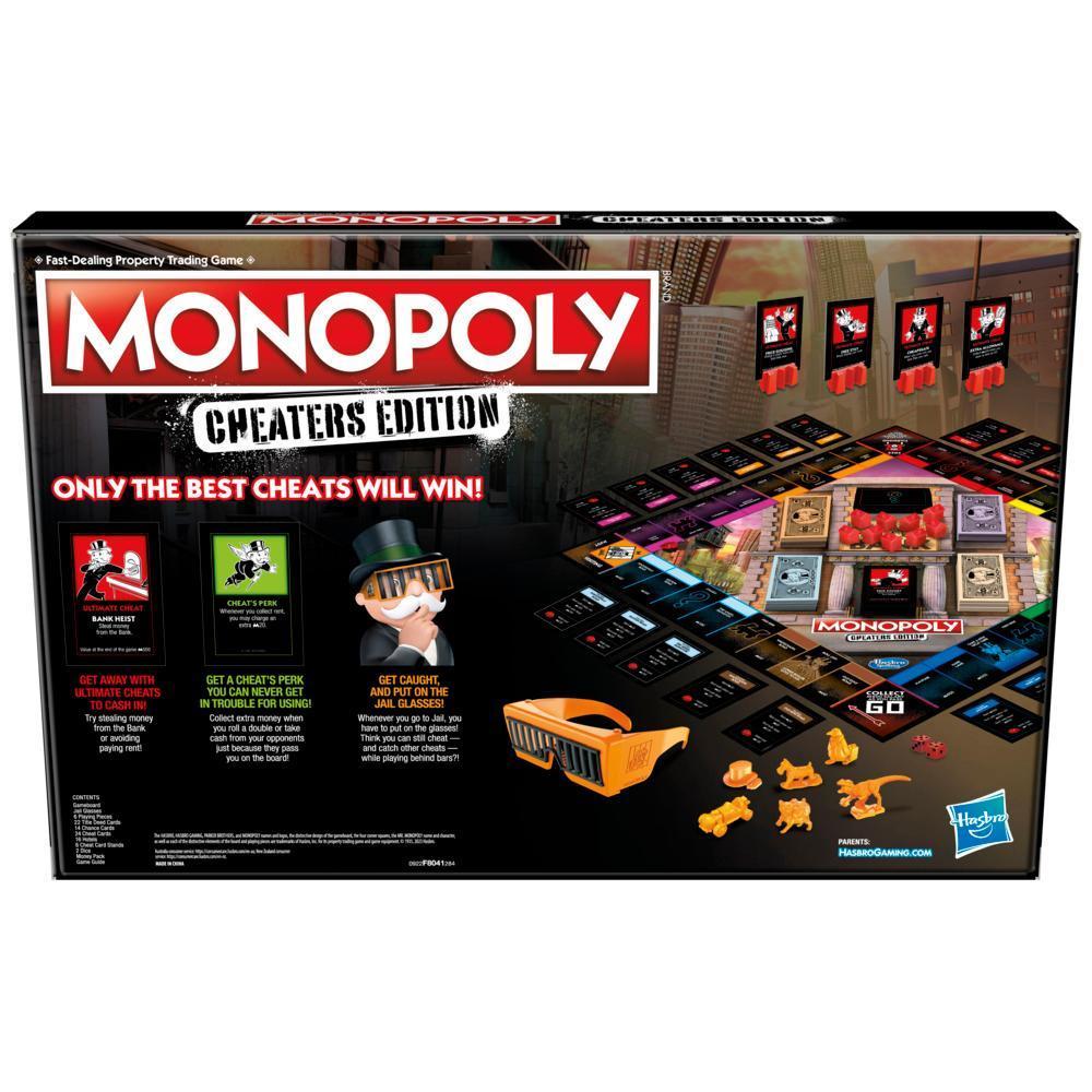 Monopoly Cheaters Edition Board Game for Families and Kids Ages 8 and up product thumbnail 1