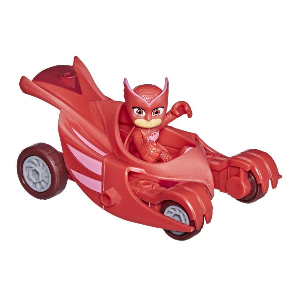 PJ Masks Owl Glider Preschool Toy, Owlette Car with Owlette Action Figure for Kids Ages 3 and Up product thumbnail 1