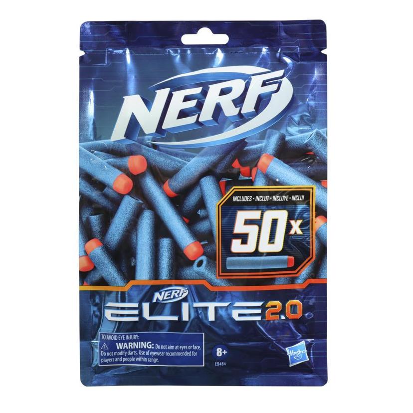 Nerf Elite 2.0 50-Dart Refill Pack -- Includes 50 Official Nerf Elite 2.0 Darts, Compatible With All Nerf Elite Blasters product image 1