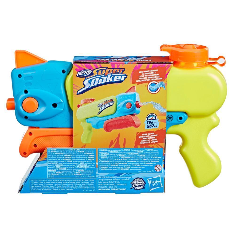 Nerf Super Soaker Wave Spray Water Blaster, Nozzle Moves To Create Wild Wave Soakage, Outdoor Games and Water Toys product thumbnail 1