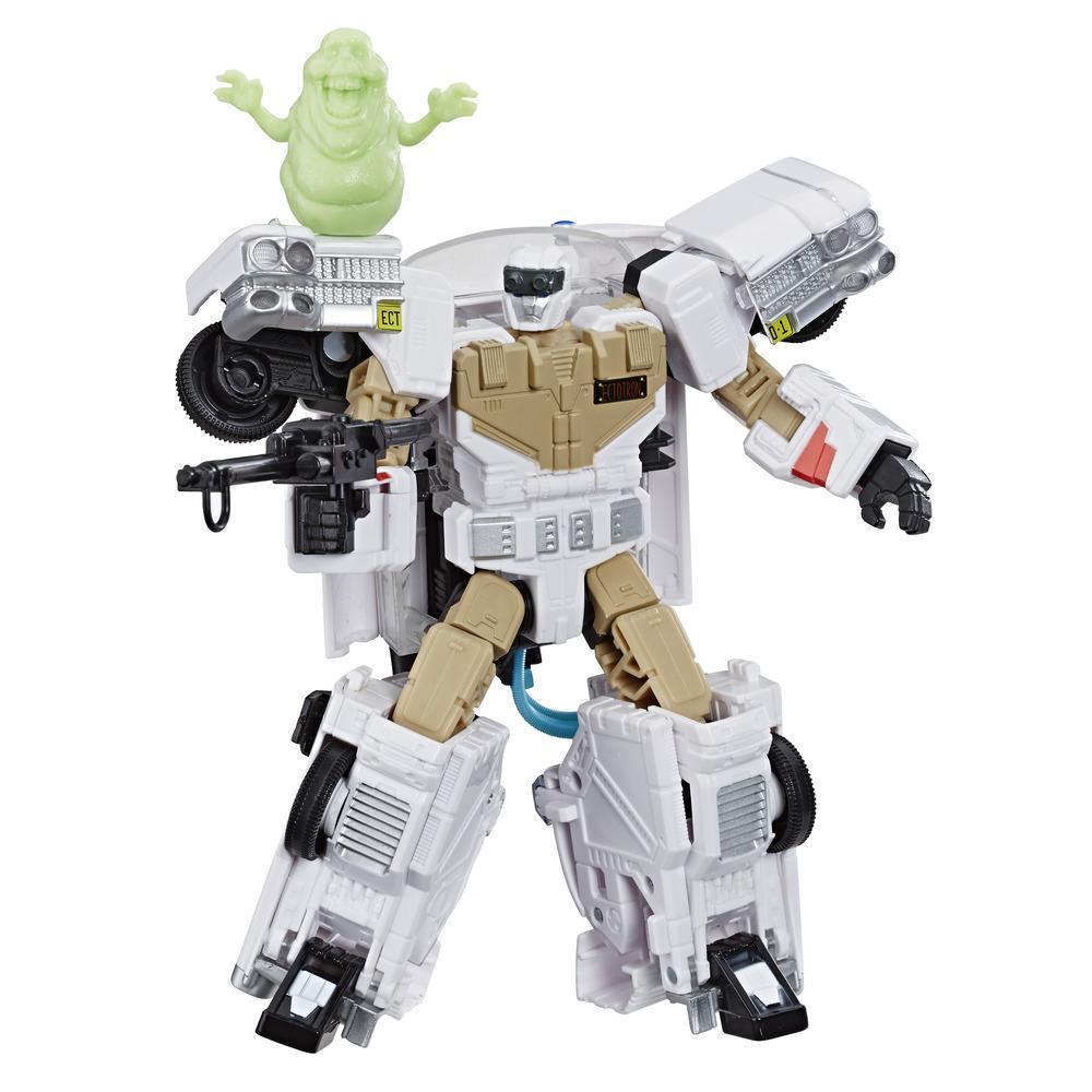Transformers Generations -- Transformers Collaborative: Ghostbusters Mash-Up, Ecto-1 Ectotron Figure product thumbnail 1