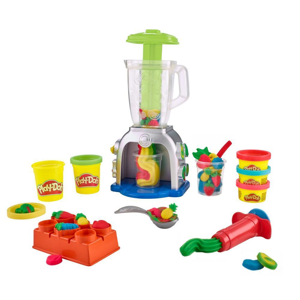 Play-Doh Swirlin' Smoothies Toy Blender Playset, Play Kitchen Toys for Kids Age 3+ product thumbnail 1