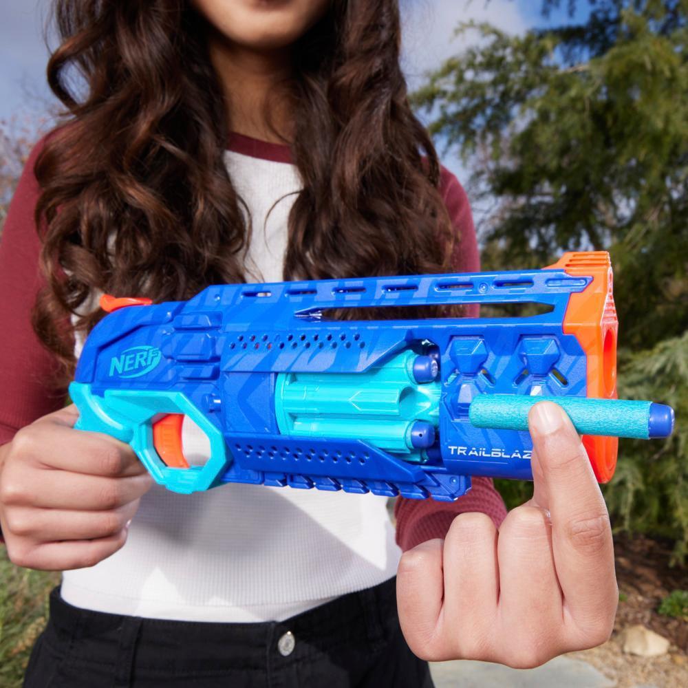 Nerf Elite 2.0 Trailblazer RD-8 Blaster, Wild Edition Color Design, 8-Dart Drum, Hammer Action, 16 Nerf Elite Darts product thumbnail 1